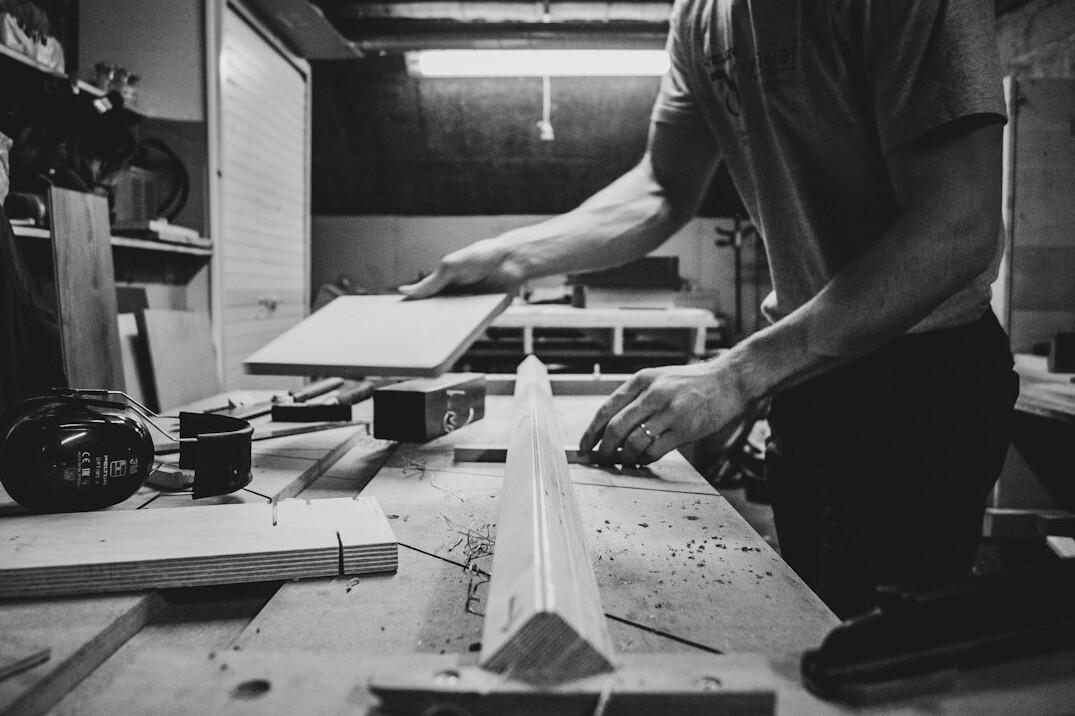 danish craftsman at work