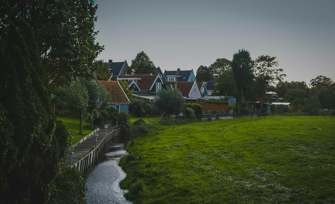 danish small town nature walk